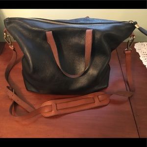 Madewell ZIp-Top Carryall Tote